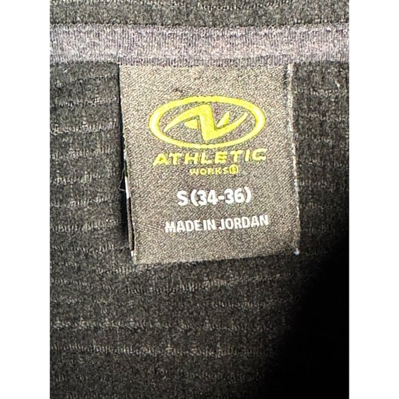 Athletic Works Jacket Men's size S DriWorks Black Full-Zip lighweight Jacket - Picture 3 of 12